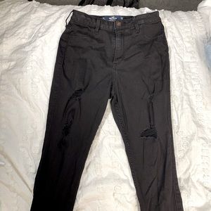 Hollister High Rise Black Women Size 5S Jeans